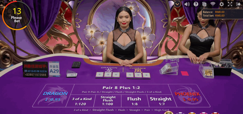 allbet win three cards live casino tables